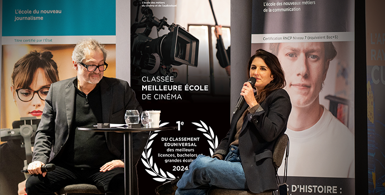 Actus école cinema ÉSEC : Masterclass Géraldine Nakache : Immersion dans l'univers du Cinéma