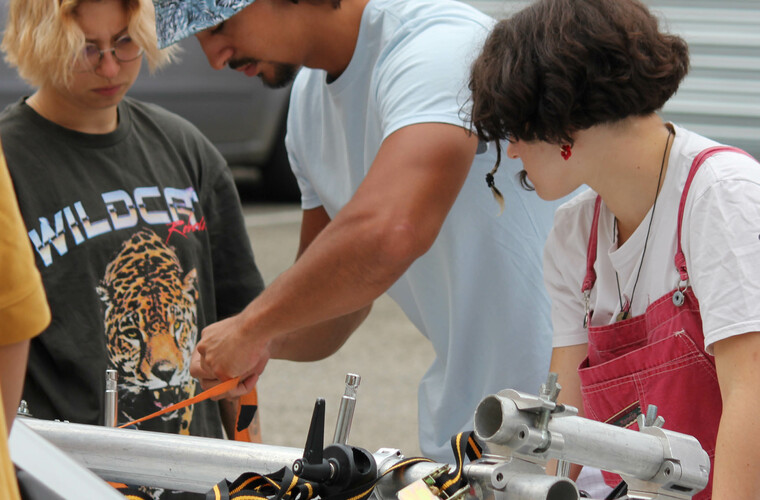 Actus école cinema ÉSEC : Atelier « Machinerie » – Découverte du métier de machiniste